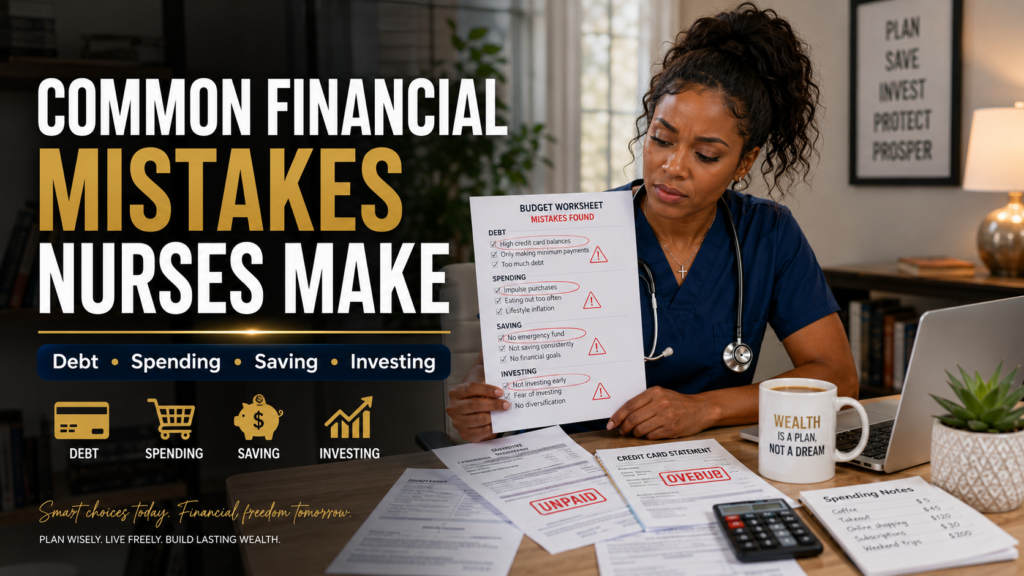 Common Financial Mistakes Nurses Make While Building Wealth