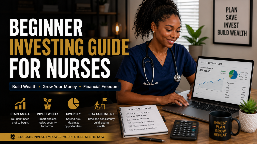 Beginner Investing Guide for Nurses Building Long-Term Wealth