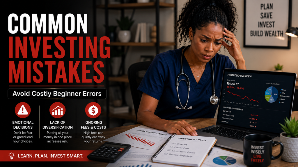 Common Investing Mistakes Beginner Nurse Investors Should Avoid