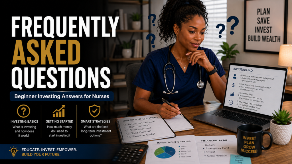 Frequently Asked Questions About Investing for Nurses