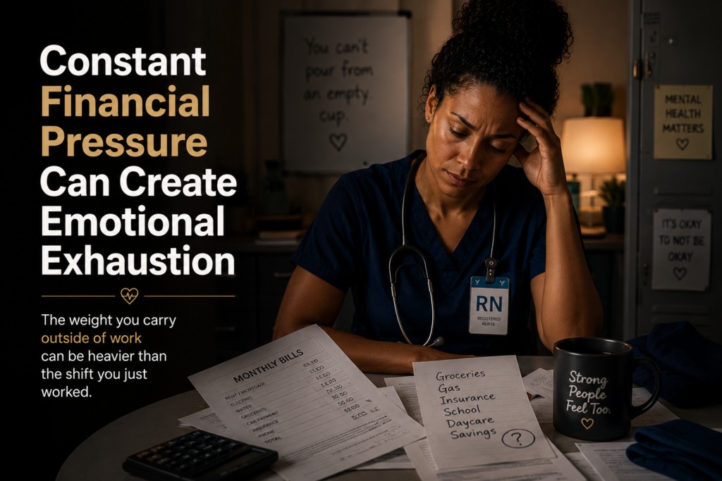 Financial Pressure Creating Emotional Exhaustion for Nurses