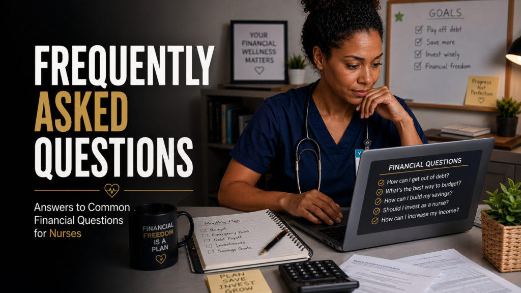 Frequently Asked Questions About Financial Stress and Money Management for Nurses