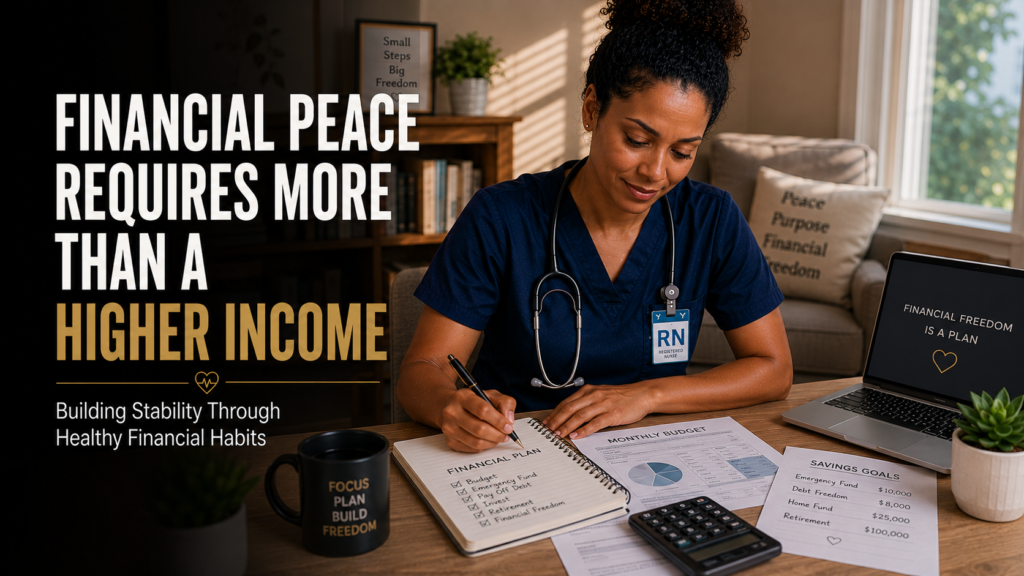 Nurse Building Financial Peace Beyond Higher Income