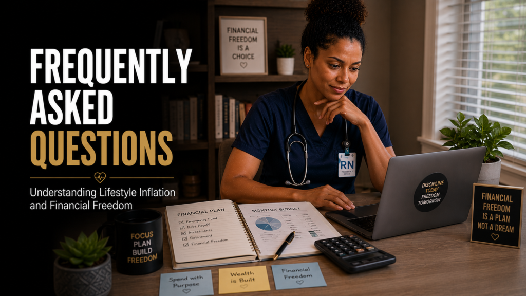Frequently Asked Questions About Lifestyle Inflation for Nurses