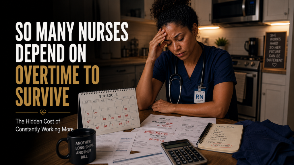 Nurses Depend on Overtime to Survive Financially