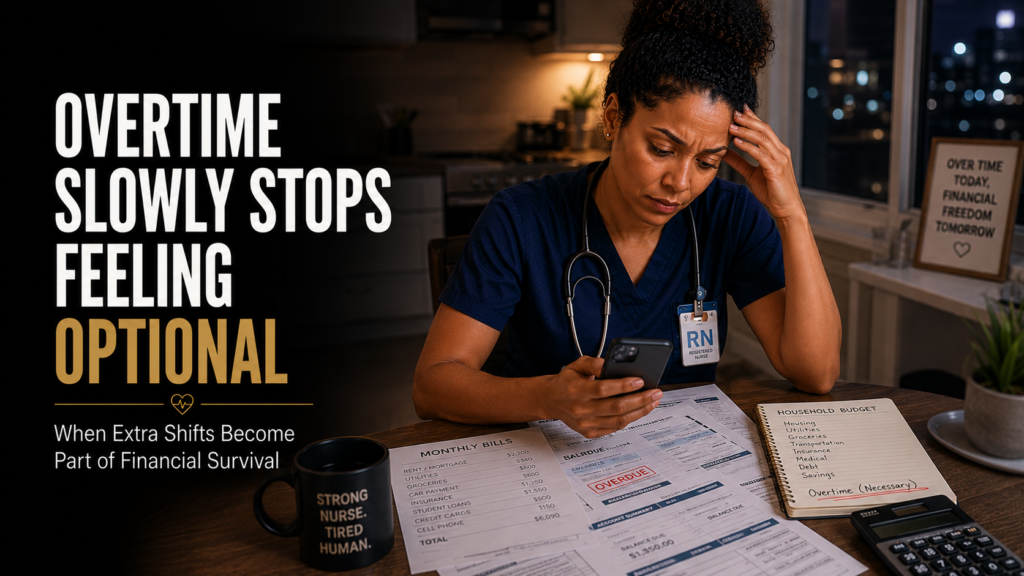 Nurse Becoming Financially Dependent on Overtime Income