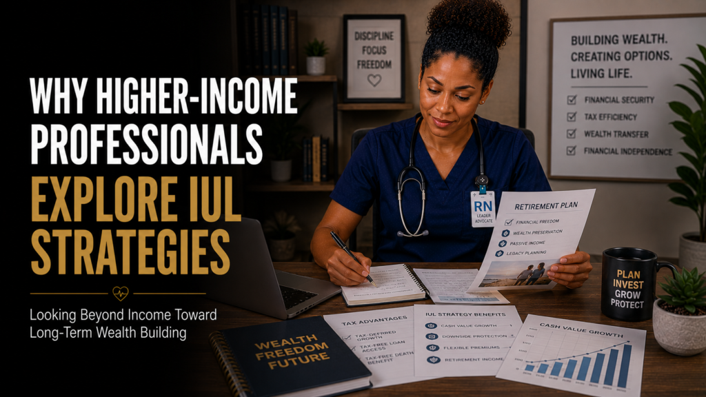 Why Higher Income Professionals Often Explore IUL Strategies