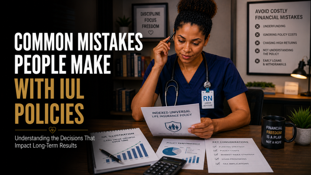 Common Mistakes People Make With IUL Policies