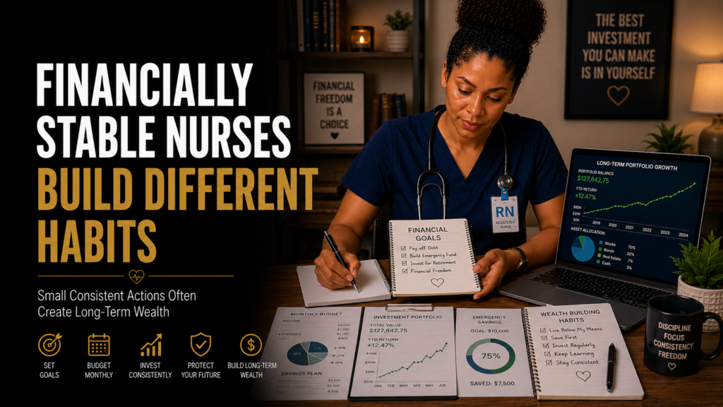 Financially Stable Nurses Often Build Different Habits Over Time