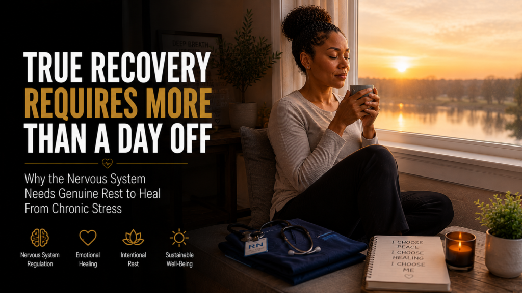 The Nervous System Cannot Fully Recover Without Genuine Rest