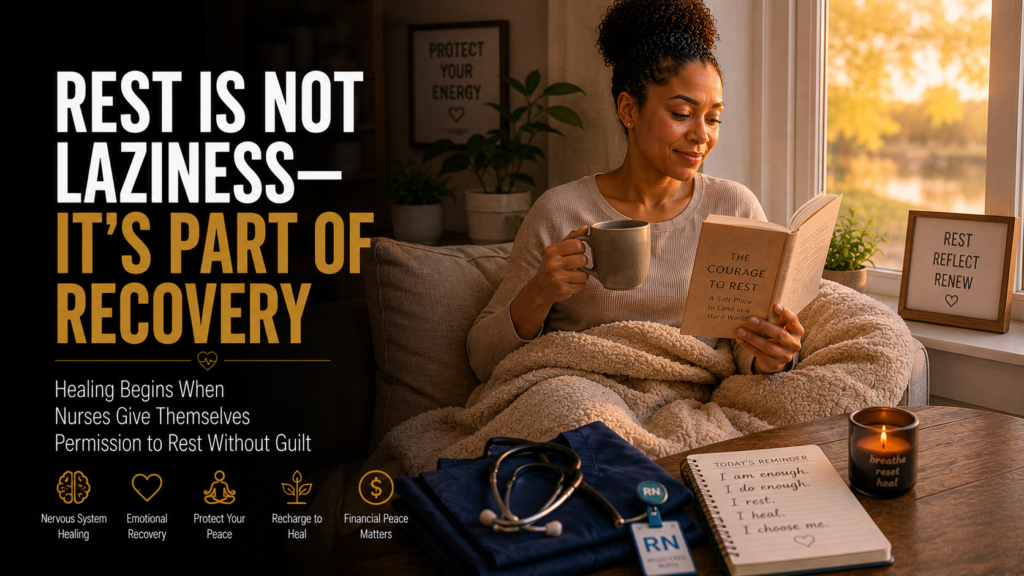Rest Is Not Laziness It Is Part of Recovery for Nurses