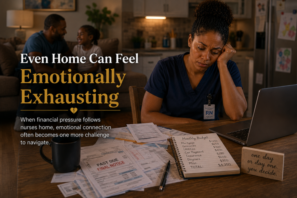 Financial Stress in Nurses Leaving Little Emotional Energy at Home