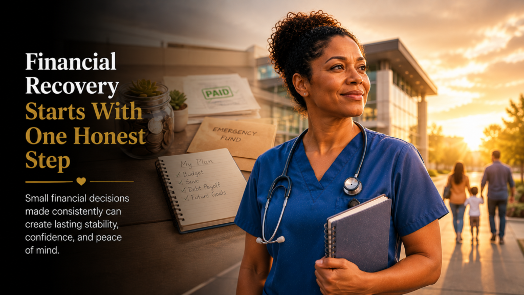 Nurses struggling financially finding hope and building a path toward long-term financial stability