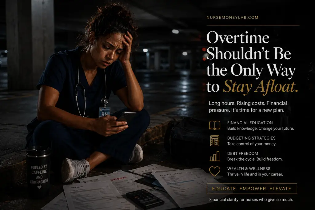 Nurse Working Overtime Without Financial Failure