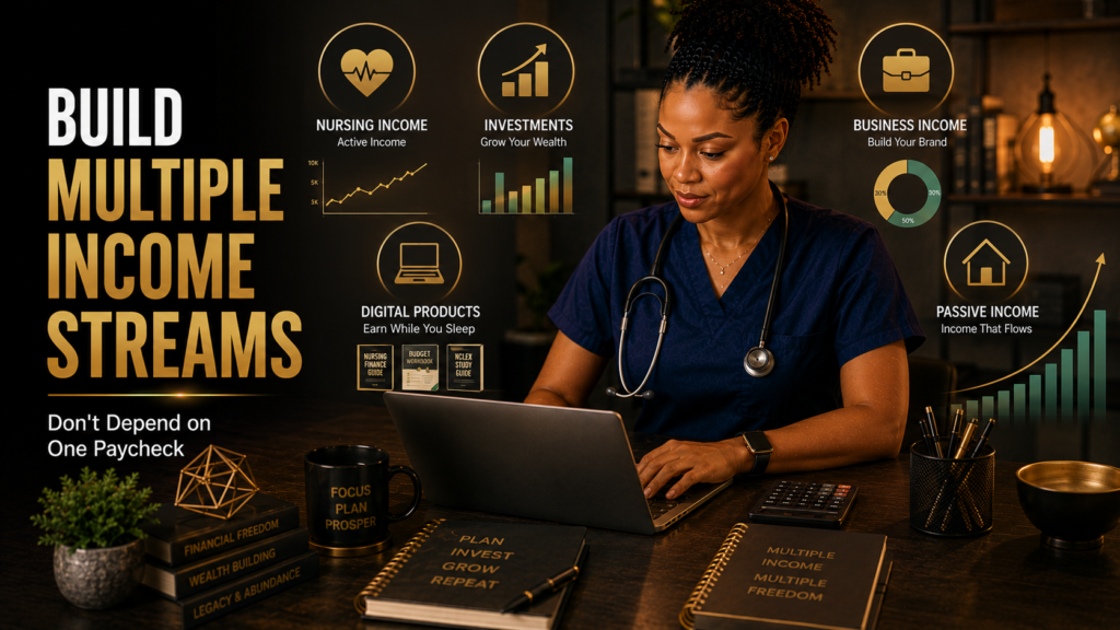 Nurse building multiple sources of income